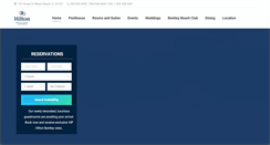 Desktop Screenshot of hiltonmiamisouthbeach.com